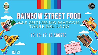 luna eventi - rainbow street food - torre del lago