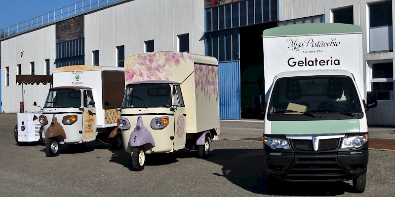 Ape gelato e veicoli gelateria: pronti per l’estate!