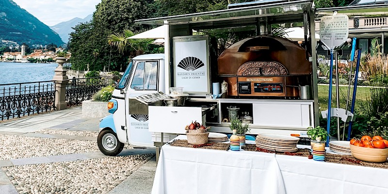 Mandarin Oriental, Lago di Como ha scelto l’Ape Pizza