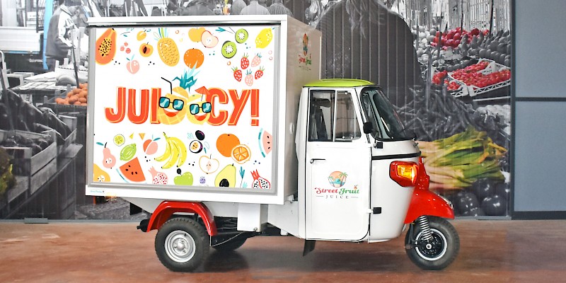 ARRIVA STREET FRUIT JUICE: FRULLATI E CENTRIFUGATI ON THE ROAD