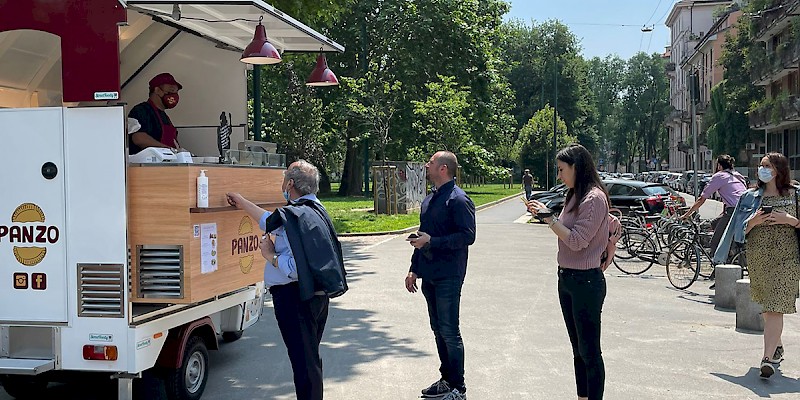 COME PORTARE IL FRITTO SU RUOTE: I PANZEROTTI DI PANZO